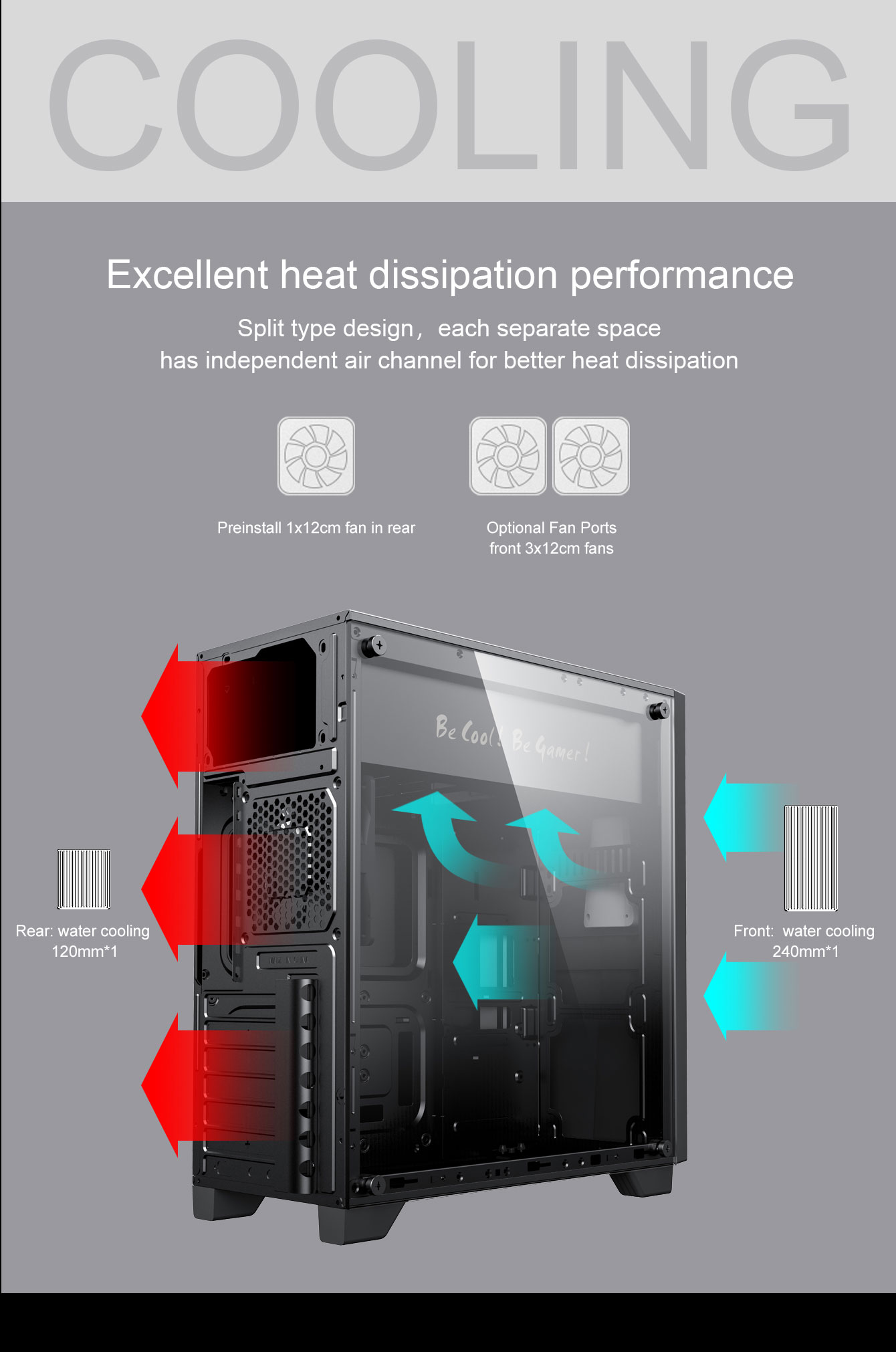 Gamemax Nova N5 Gaming Computer Case